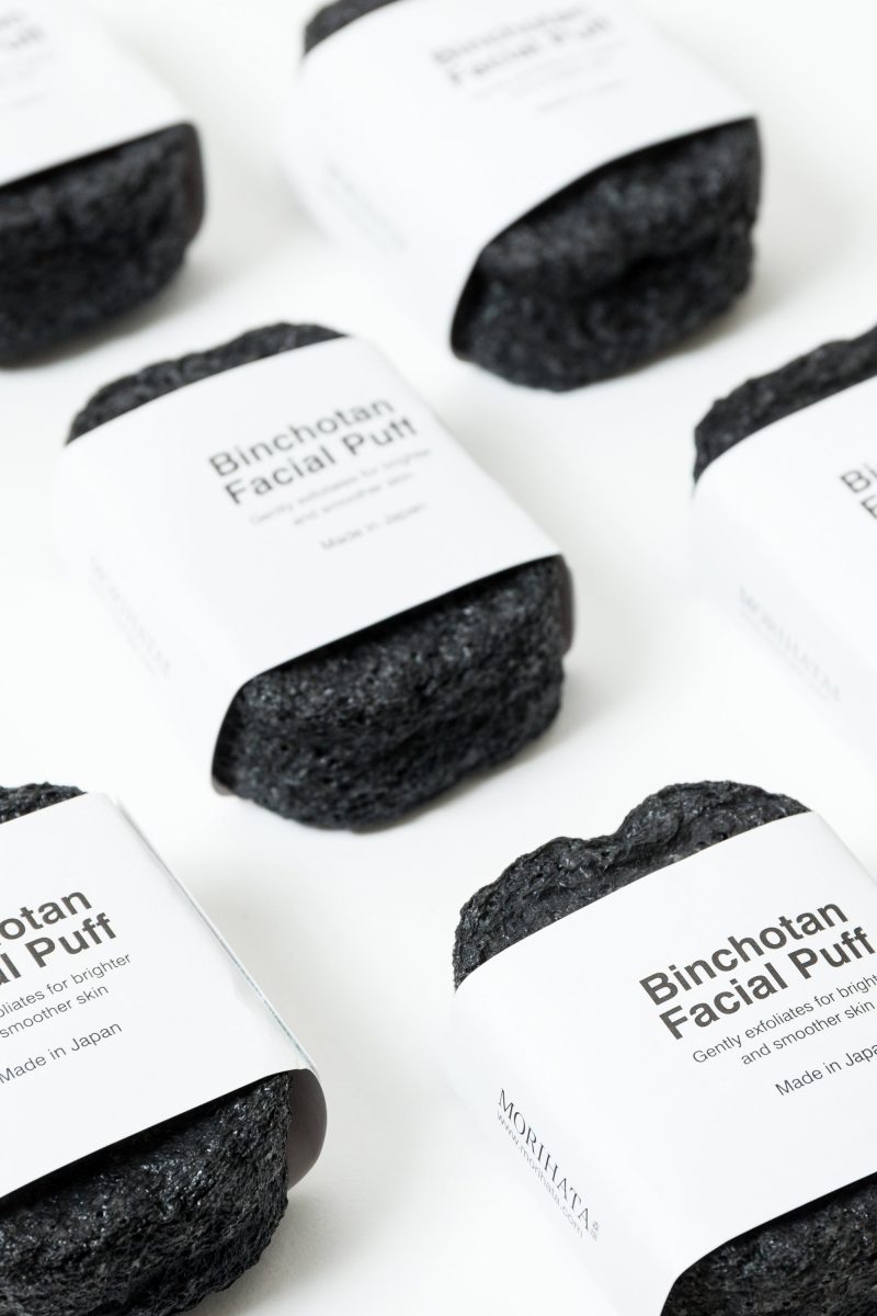 Binchotan Charcoal Facial Puff 7