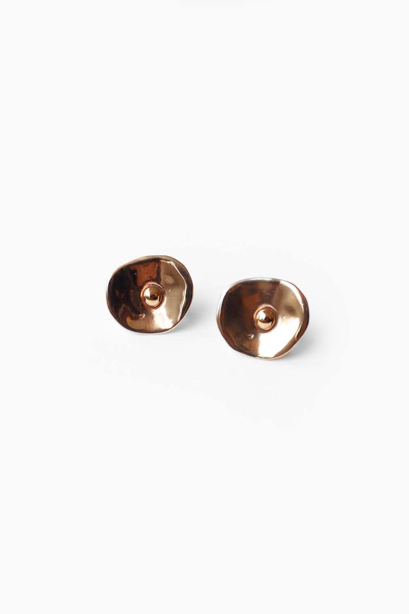 Bronze Post Earrings