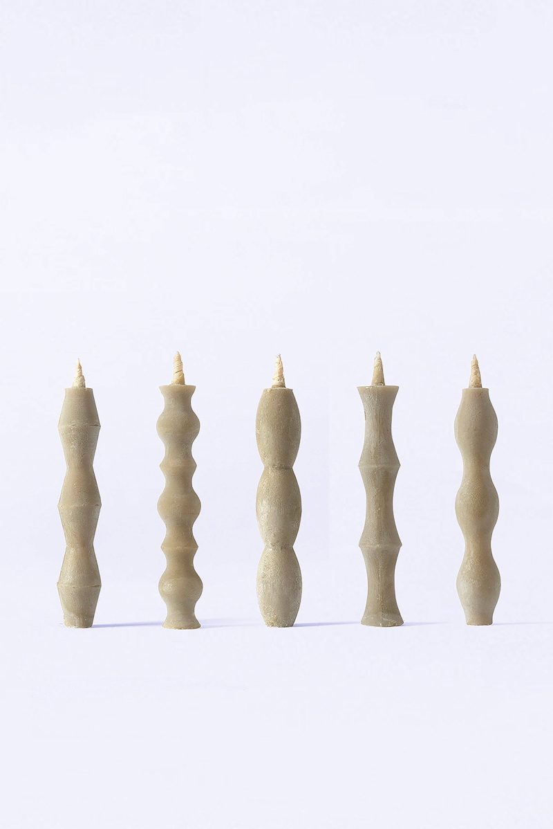 Candle Nanao5Piece Grey