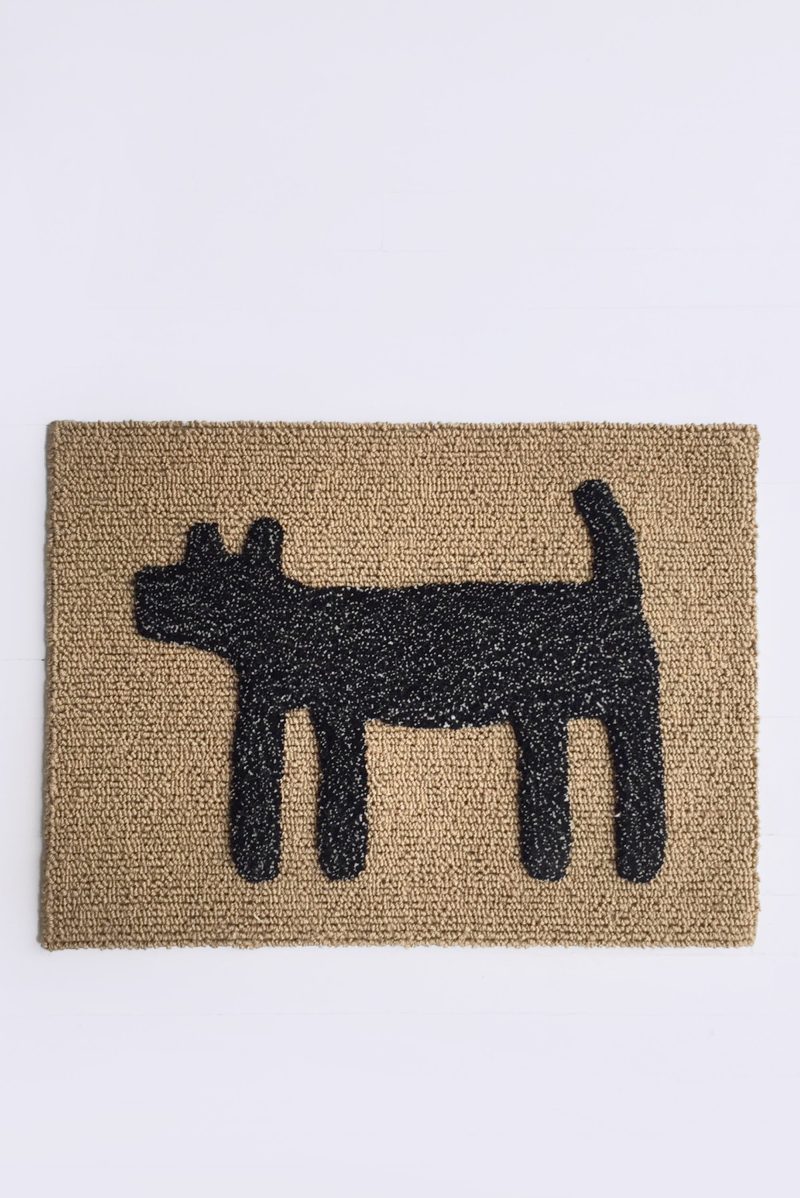 FStyle Mats BlackSpeckledDog 1