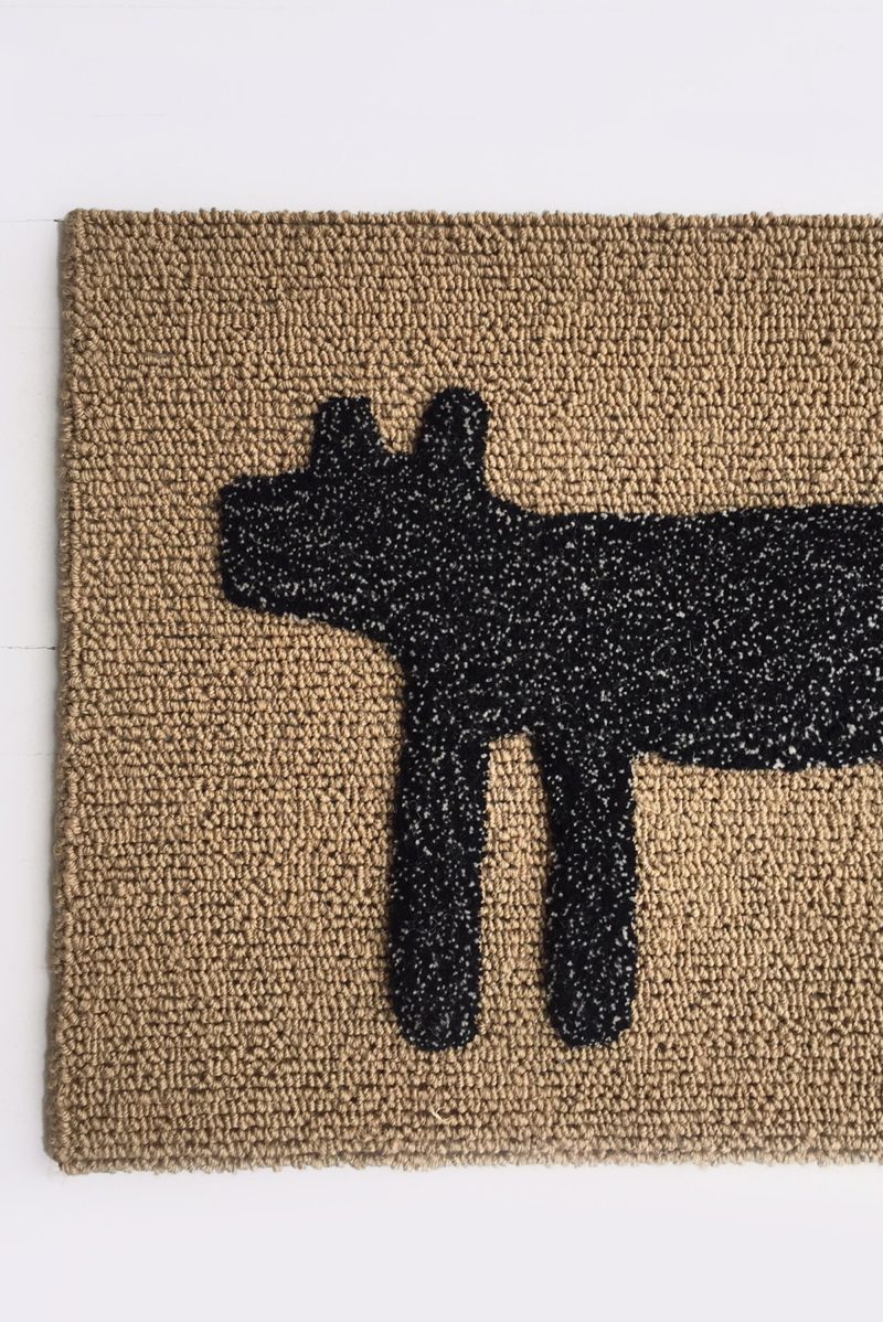 FStyle Mats BlackSpeckledDog 2