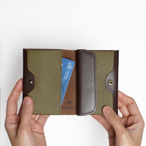 Postalco Wallet DarkBrown1