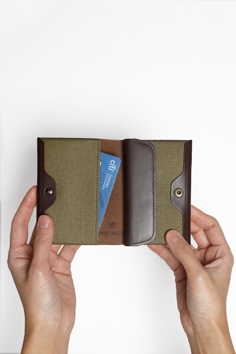 Postalco Wallet DarkBrown1